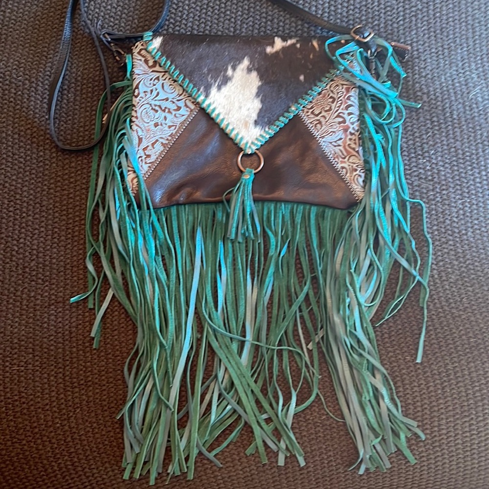 NWT Myra Bag Hair on Hide Crossboy